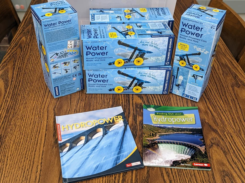 Hydropower Stem Kit Contents