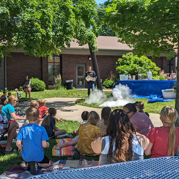 Outside Program in Hanna's Garden