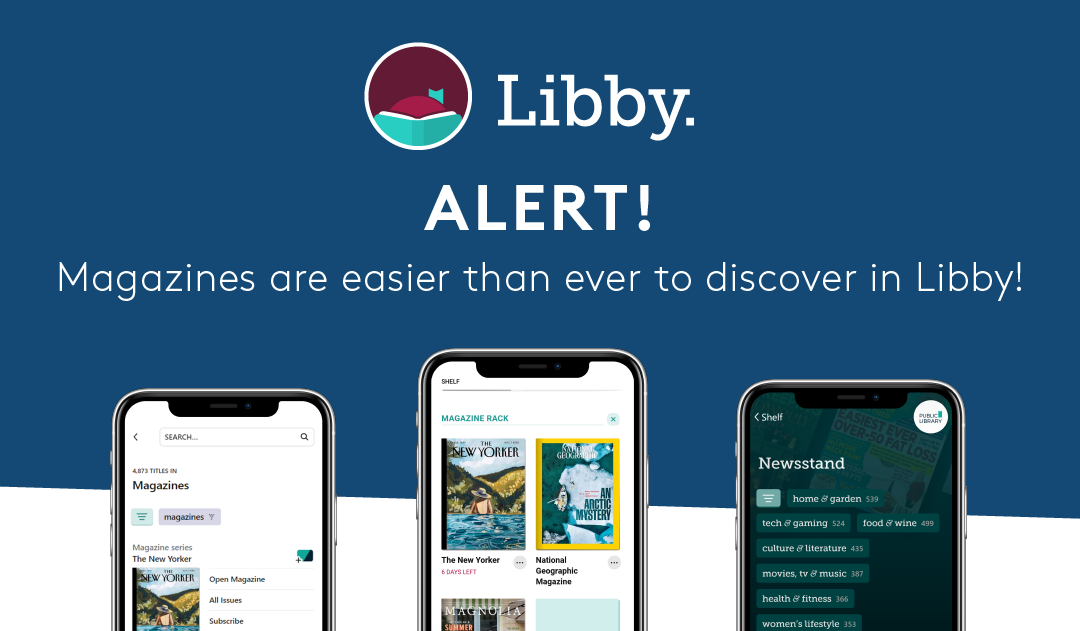 Magazines Are Now Available on Libby!